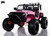 24v Outback Ride On Truck w/ Rubber Tires & Leather Seat - Pink