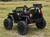 24v Outback Ride On Truck w/ Rubber Tires & Leather Seat - Black