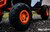 24v Slasher Ride On UTV w/ Rubber Tires & Leather Seat - Orange