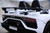 24v Drift Lamborghini Ride On Car w/ Parental Remote & Drift Tires - White