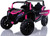 Fast 24v Spartan Big Kids Ride On Buggy XXL 180W Motor & Air Filled Rubber Tires - Pink