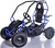 36v Maverick Go Kart 1000w w/ Upgraded Motor - Blue