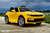 Chevy Camaro Ride On Car w/ Leather Seat & Rubber Tires - Yellow