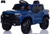 Chevy Silverado Ride On Pickup Truck w/ Remote Control & Leather Seat - Blue