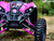 Giant 48v Ripper XL Big Kids Ride On UTV w/ Rubber Tires - Pink