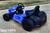 24v Bullet Electric Drift Kart w/ Upgraded Motors & Leather Seat - Blue