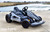 24v Bullet Electric Drift Kart w/ Upgraded Motors & Leather Seat - Gray