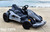 24v Bullet Electric Drift Kart w/ Upgraded Motors & Leather Seat - Gray