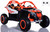 24v Can-Am Maverick X3 4x4 Ride On UTV w/ Rubber Tires & Leather Seat - Orange