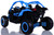 24v Can-Am Maverick X3 4x4 Ride On UTV w/ Rubber Tires & Leather Seat - Blue