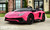 Giant 24v Big Kids Ride On Lamborghini XXL 180W Motor & Rubber Tires - Pink