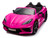 24V Chevrolet Corvette Stingray Ride On Car w/Remote - Pink
