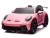 24V Porsche 911 GT3 Ride On Car w/Rubber Tires- Pink