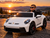 24V Porsche 911 GT3 Ride On Car w/Rubber Tires- White