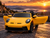 24V Porsche 911 GT3 Ride On Car w/Rubber Tires- Yellow