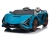 24V Lamborghini Sian Kids Ride-On Car w/Remote- Blue