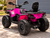 24V Can-Am Outlander 4WD ATV- Pink