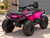 24V Can-Am Outlander 4WD ATV- Pink