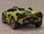 24V Lamborghini Sian Kids Ride-On Car w/Remote- Green