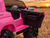 24V Chevrolet Silverado 4WD Ride On Truck-Pink