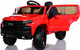 Chevy Silverado Ride On Pickup Truck w/ Remote Control & Leather Seat - Red