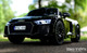 Audi R8 Spyder Kids Ride On Car w/ Leather Seat & Rubber Tires - Black