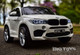 Two-Seat BMW X6 Toddler Ride on SUV w/ Leather Seat & Rubber Tires - White