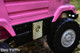 12v Mercedes Zetros Ride On Truck w/ Remote Control & Rubber Tires - Pink