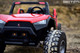 24v Challenger XL 2.0 4x4 Ride On Buggy w/ Leather Seat & Rubber Tires - Red