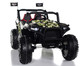 24v Dune Buggy UTV Ride On Side X Side RC w/ Rubber Tires - Army Camo