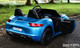 Giant 24v Big Kids Ride On Super Car XXL 180W Motor & Rubber Tires - Blue