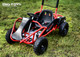 48v Electric Go-Kart w/ Upgraded Suspension - Red