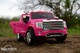 4x4 GMC Denali Ride On Truck w/ Leather Seat & Rubber Tires - Pink