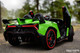 Lamborghini Veneno All Wheel Drive Ride On Car w/ Leather Seat & Rubber Tires - Green
