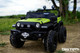 4x4 Trekker Ride On Truck w/ Leather Seat & Rubber Tires - Green