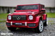 24v Mercedes G63 Ride On SUV w/ All Wheel Drive & Rubber Tires - Red
