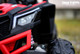 24v Slasher Ride On UTV w/ Rubber Tires & Leather Seat - Red