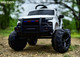 24v Lifted Chevy Silverado Ride On Pickup Truck w/ Remote Control & Leather Seat - White