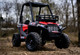 24v Stinger XR Ride On UTV w/ Rubber Tires & Leather Seat - Red