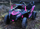 Fast 24v Spartan Big Kids Ride On Buggy XXL 180W Motor & Air Filled Rubber Tires - Pink