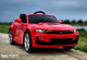 Chevy Camaro Ride On Car w/ Leather Seat & Rubber Tires - Red
