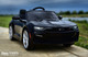 Chevy Camaro Ride On Car w/ Leather Seat & Rubber Tires - Black