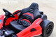 24v Bullet Electric Drift Kart w/ Upgraded Motors & Leather Seat - Red