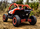 24v Can-Am Maverick X3 4x4 Ride On UTV w/ Rubber Tires & Leather Seat - Orange