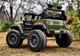 24v Alpine Crawler 4x4 Ride On Truck w/ Rubber Tires & Parental Remote - Army Green