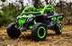24v Can-Am Maverick X3 4x4 Ride On UTV w/ Rubber Tires & Leather Seat - Green