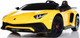 Giant 24v Big Kids Ride On Lamborghini XXL 180W Motor & Rubber Tires - Yellow