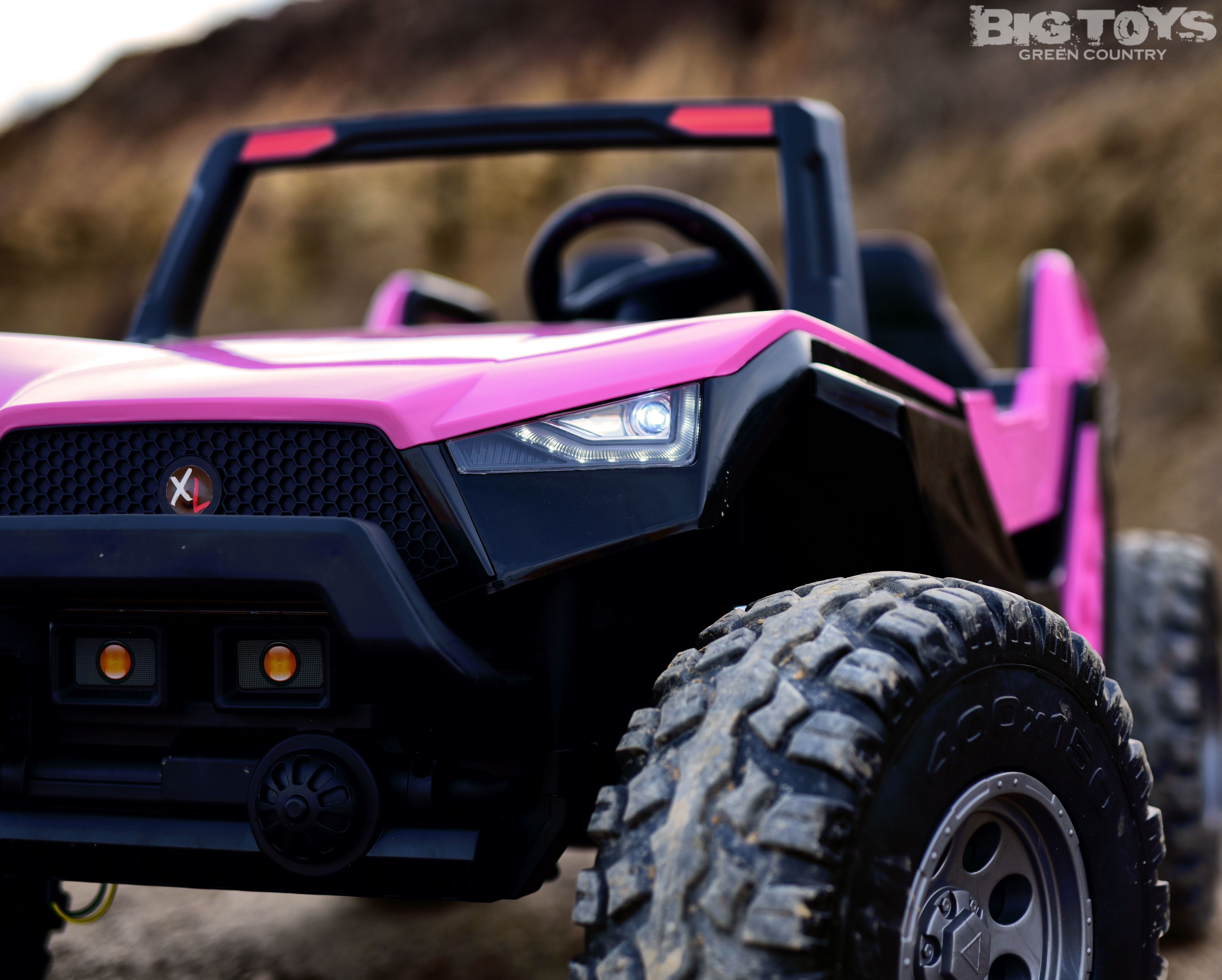 【THE CONTINENTAL KIDS】POWER&PRIDE 8inch 24v Challenger XL 2.0 4x4 Ride On Buggy w/ Leather Seat