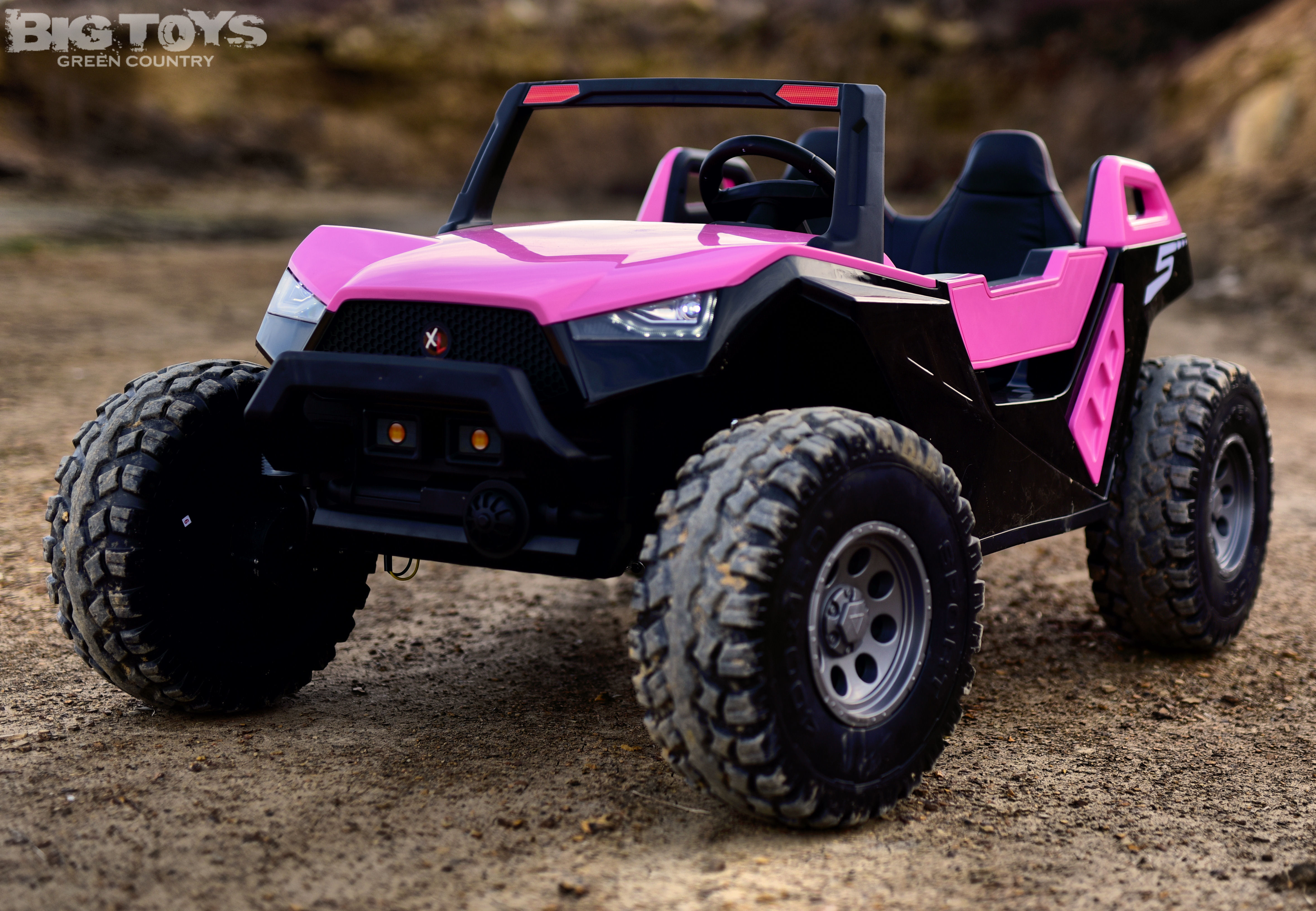 24v Challenger XL 2.0 4x4 Ride On Buggy w/ Leather Seat