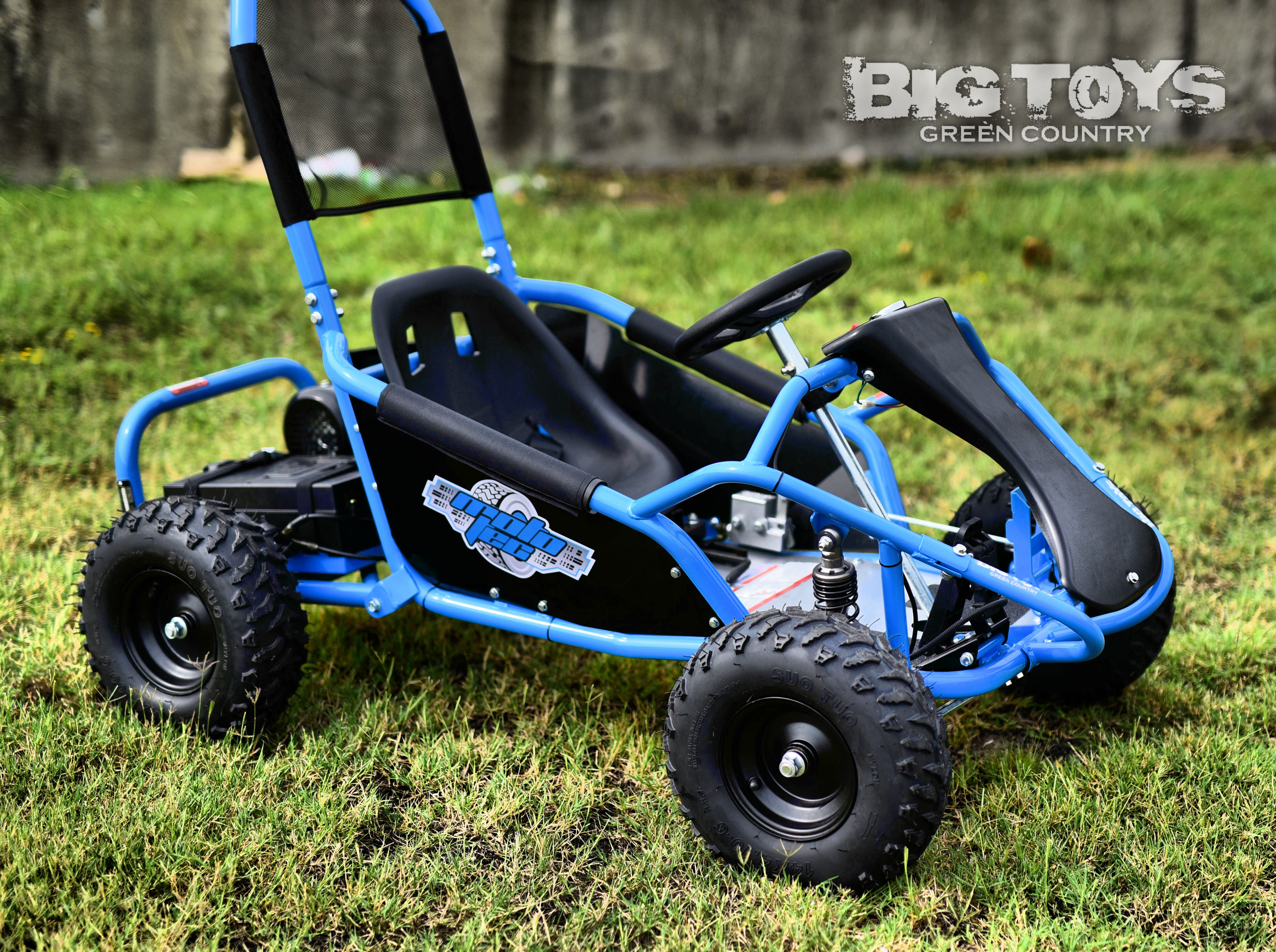 48 v Electric Go Kart 1000 w brush motor ATV - red - Artin Toys